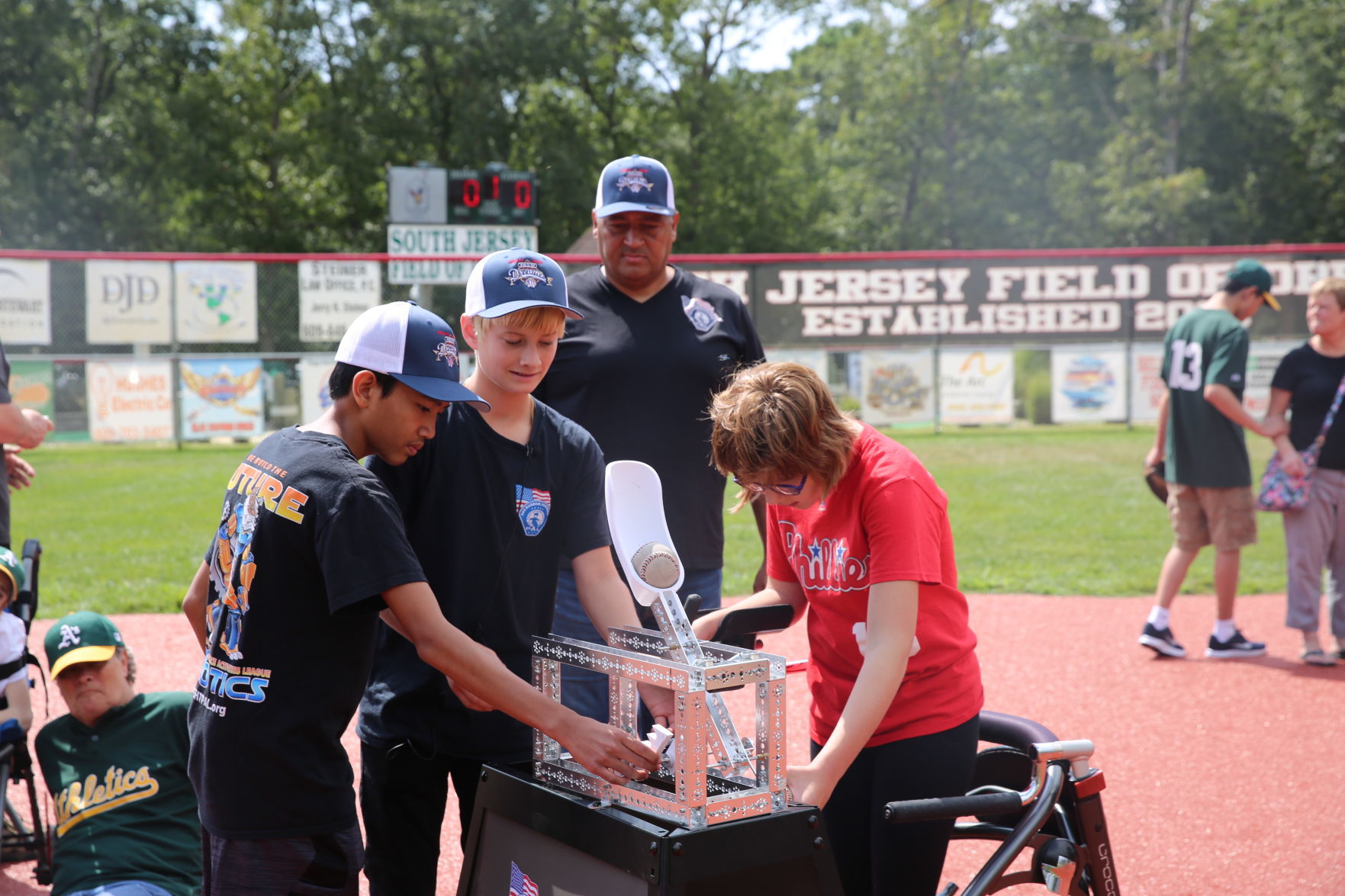 South Jersey Field of Dreams baseball game Saturday, Sept. 14, 2019 at the fields in Absecon.